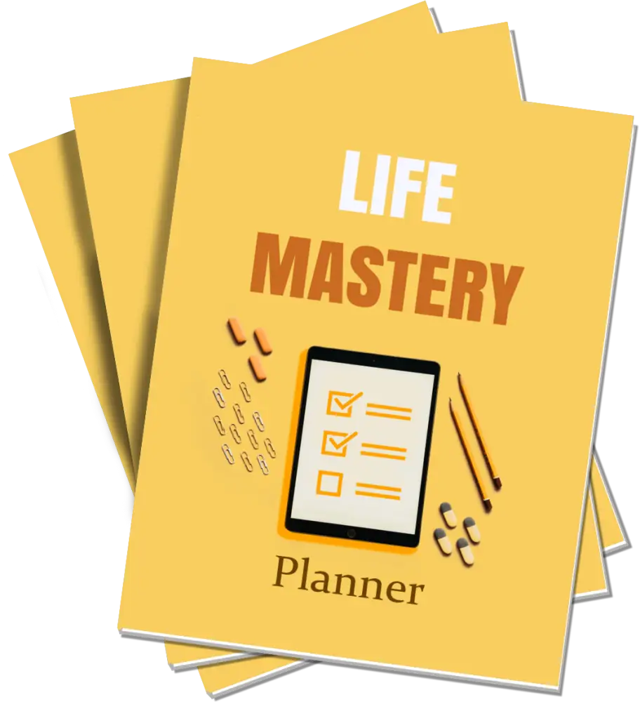 Life Mastery 365-Day Printable Planner Plr Planners
