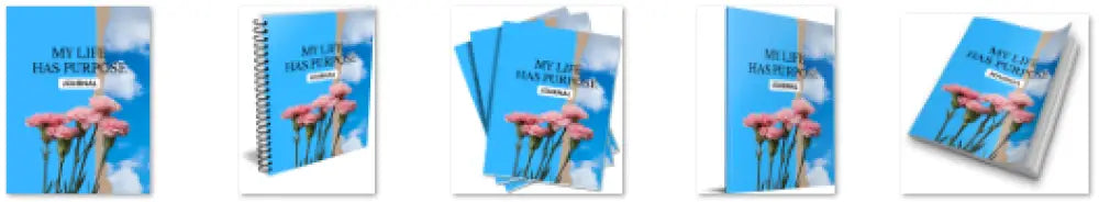 My Life Has Purpose Printable Journal With Private Label Rights Plr