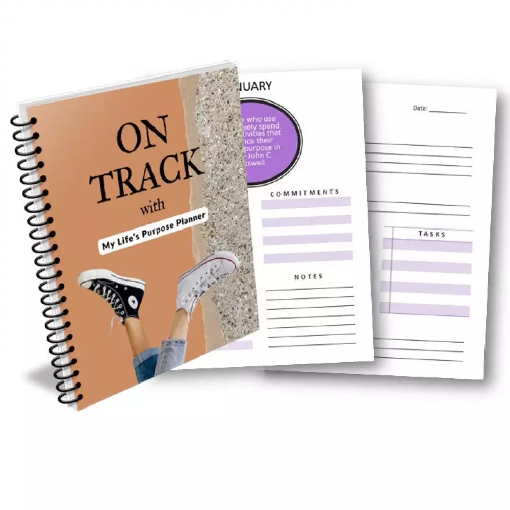On Track with My Life's Purpose Planner PLR