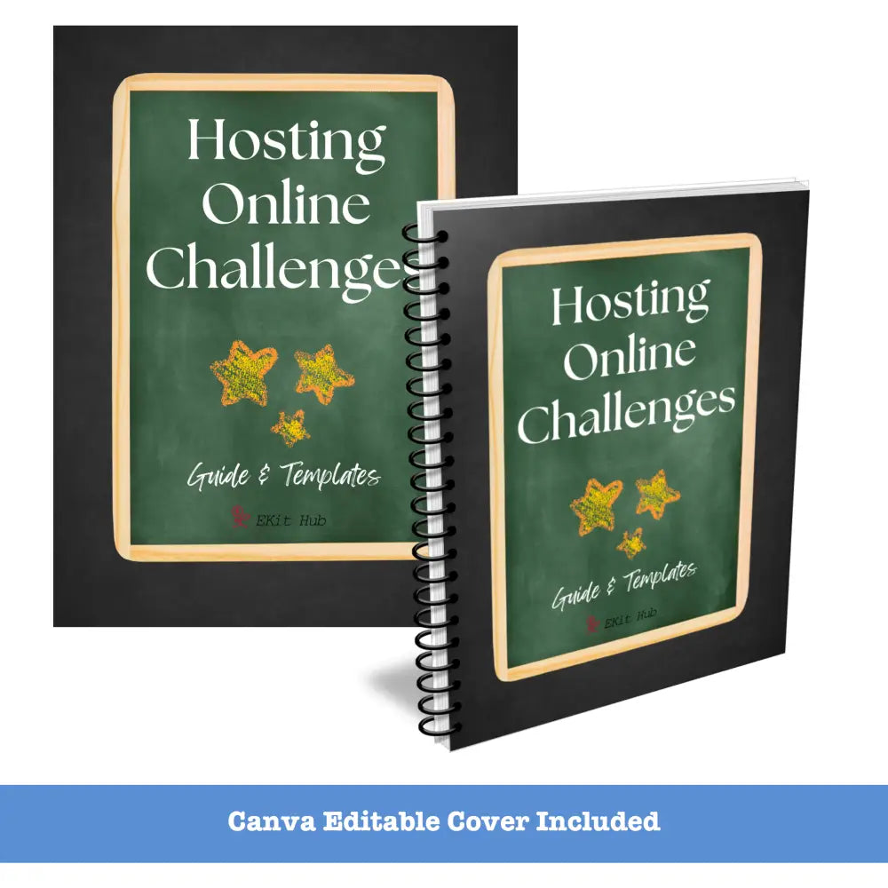 Online Challenge Templates + Guide With Plr Rights Business