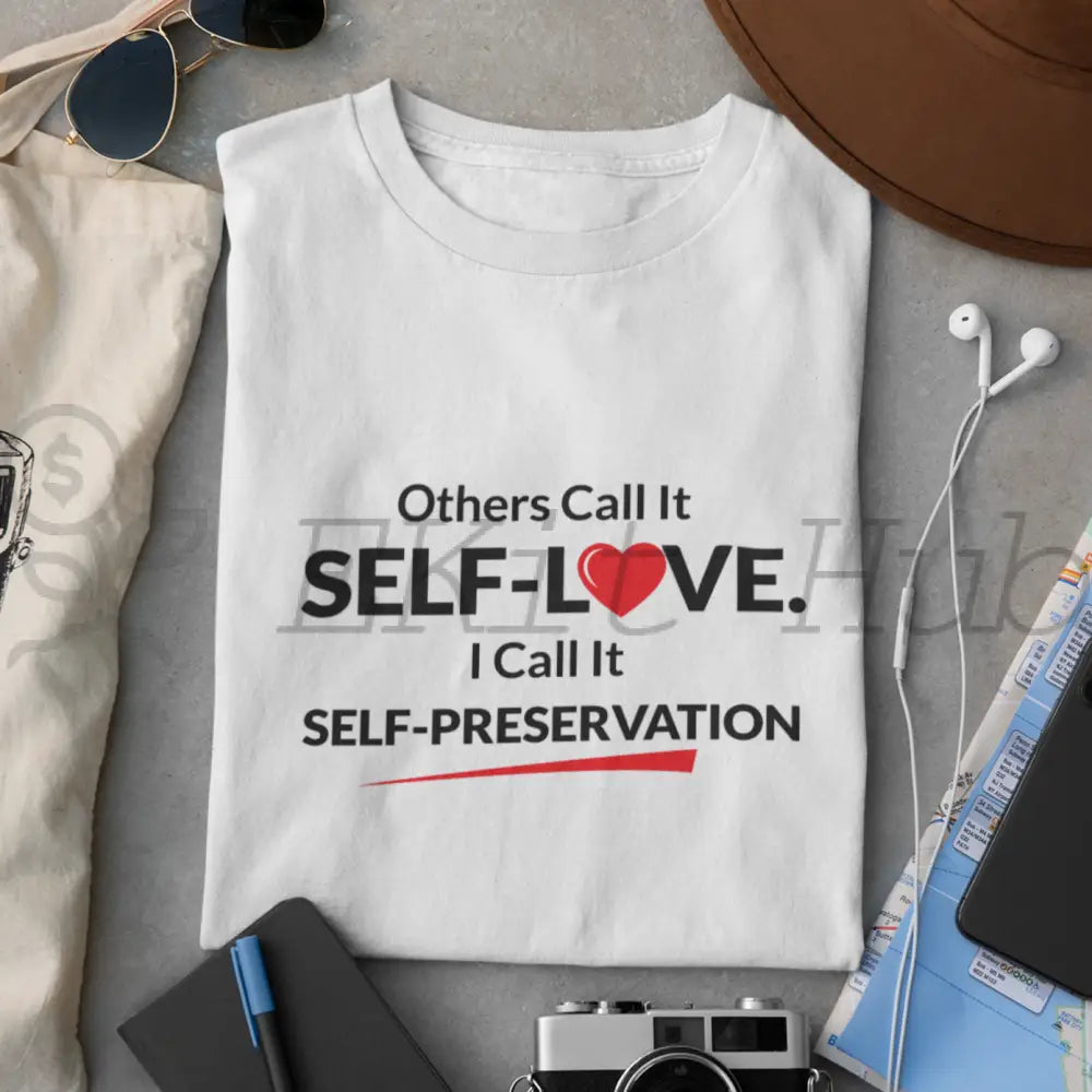 Others Call It Self-Love I Self-Preservation Plr Poster Graphic - For Print-On-Demand Wall Art And