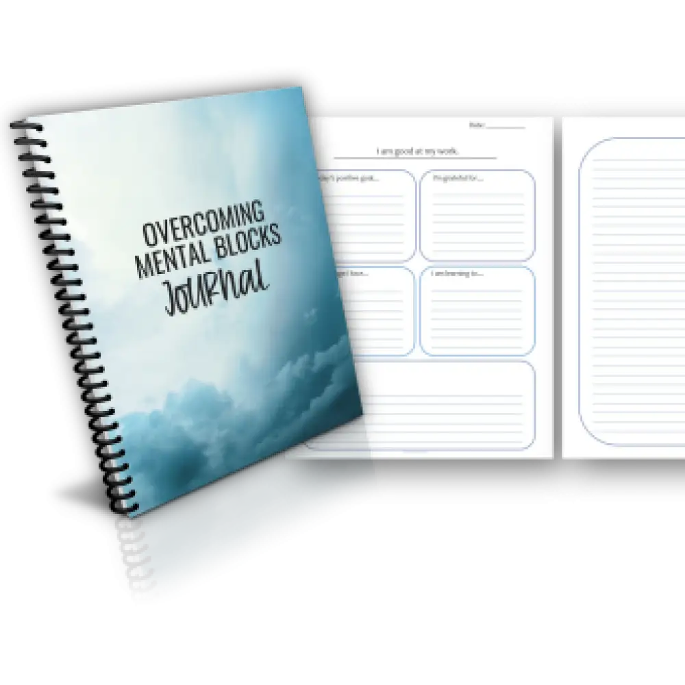 overcoming mental blocks plr journal