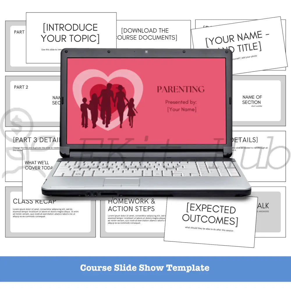 personal development course template
