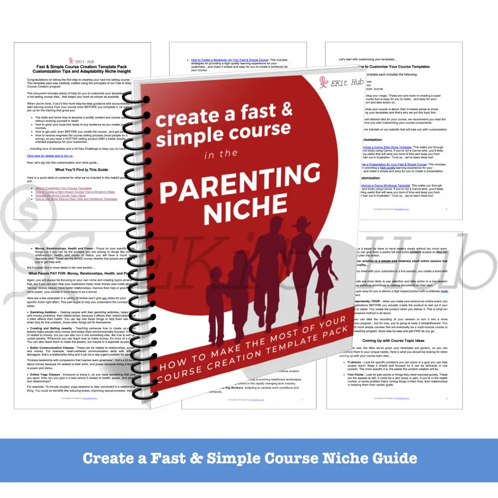 how to create a course