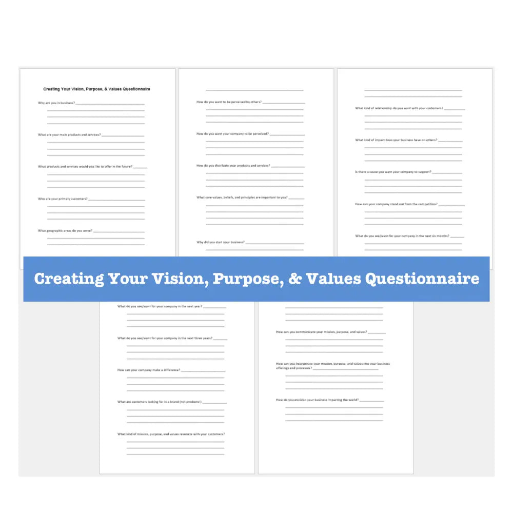 Personal Branding Guide And Worksheets Business Templates
