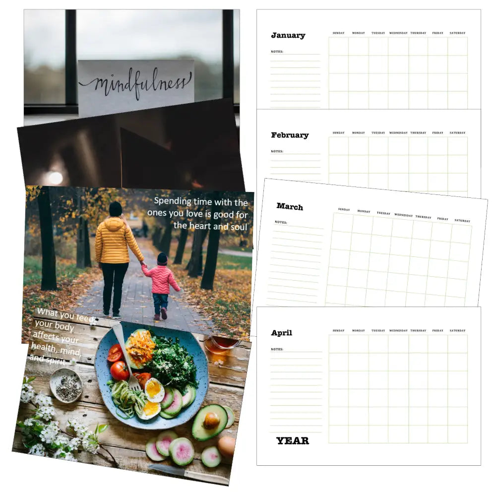 free personal growth calendar plr