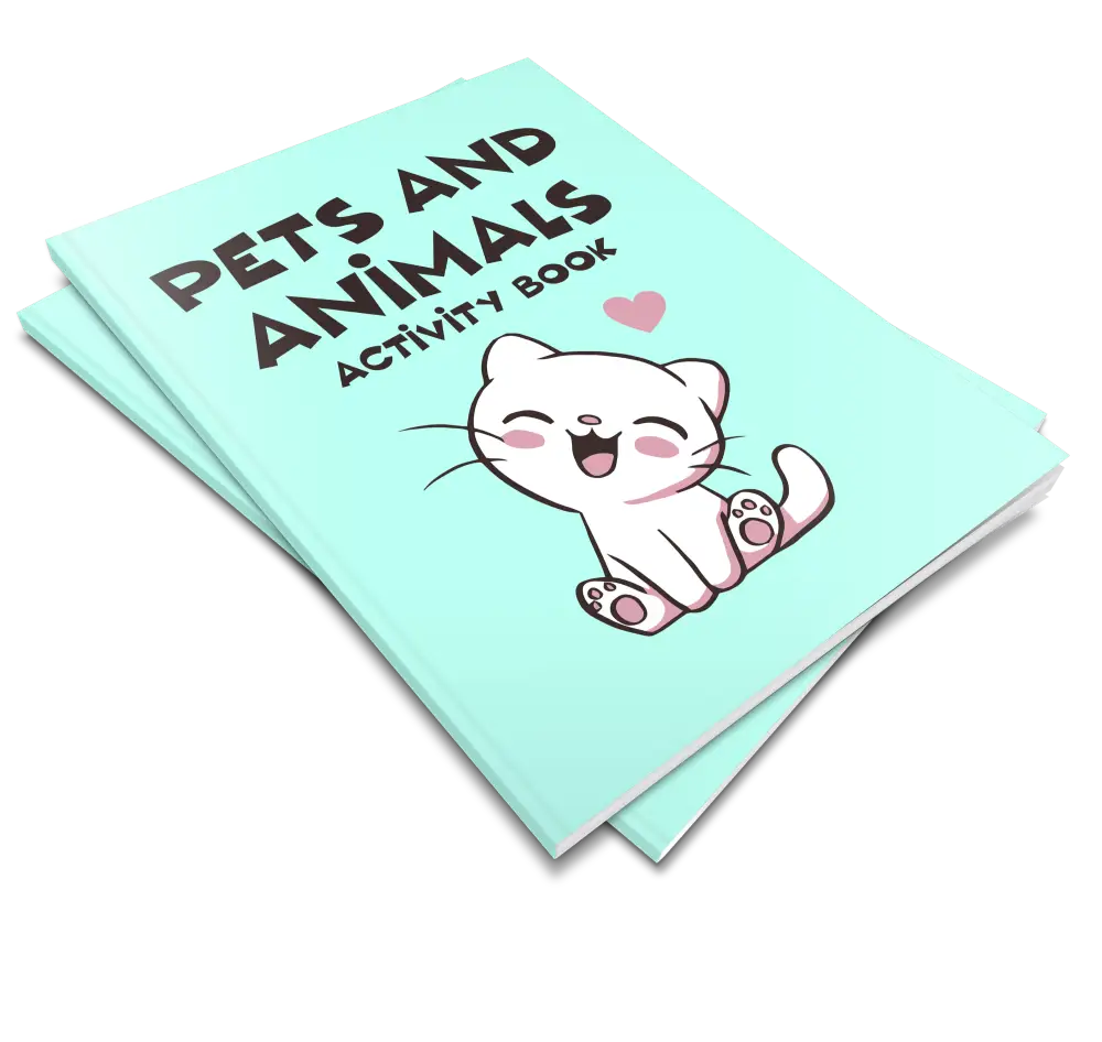 ’Pets & Animals’ Plr Activity Book Printable Journals