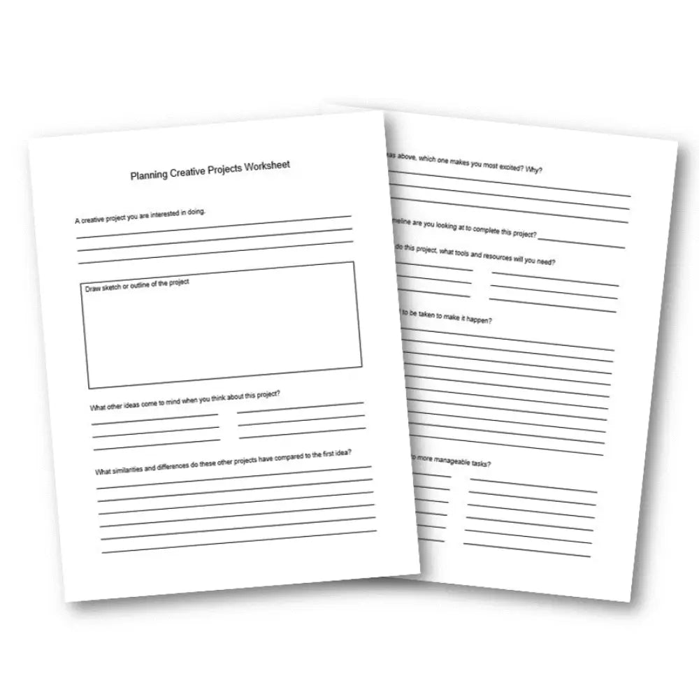 Planning creative projects wks plr
