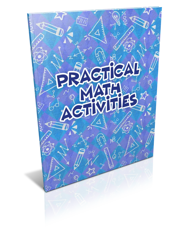 ’Practical Math Activities’ Kid’s Workbook - Plr Printable Journals