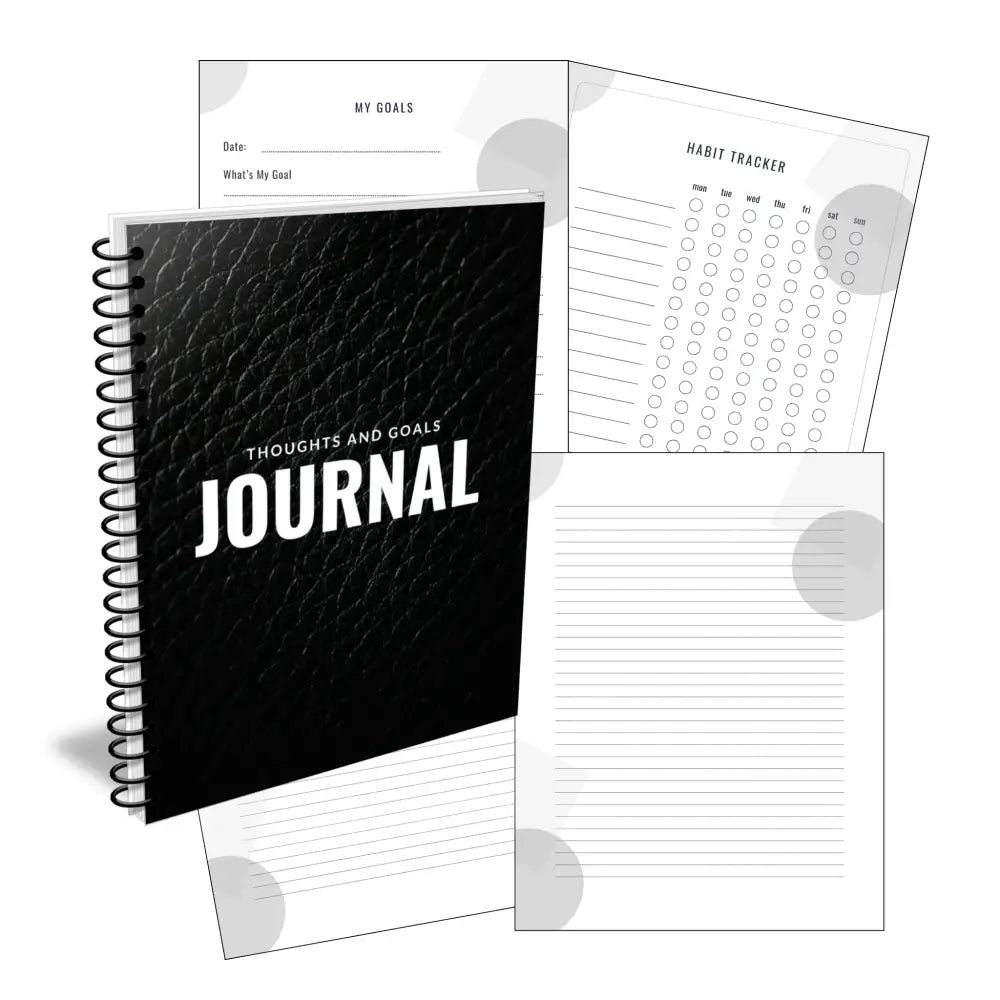 Printable Journal for Men - Canva PLR Journal