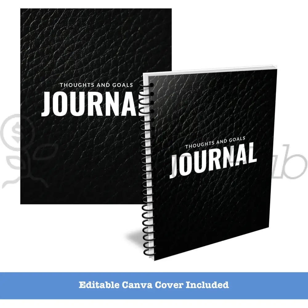 Printable Journal For Men - Canva Plr Templates
