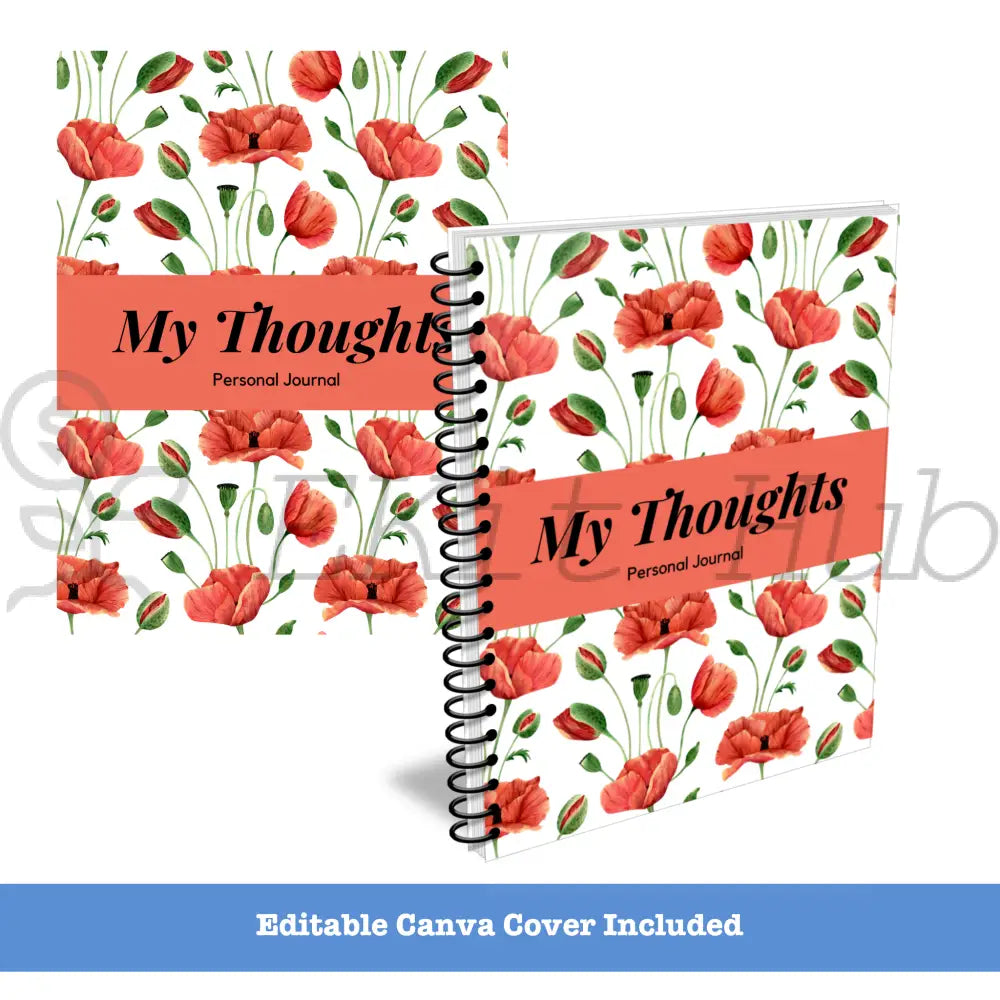 Printable Journal For Women - Canva Plr Templates
