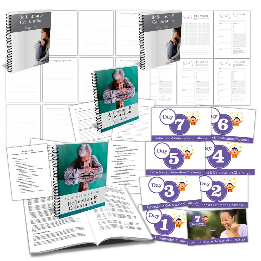 Reflection & Celebration - A Better Me PLR Course PLR Reports