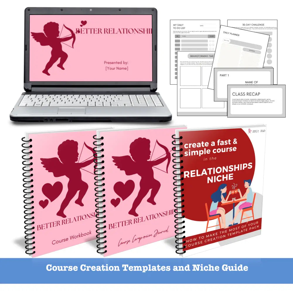 Relationships Niche Course Template Pack Create A Course Quick Guide relationships-niche-course-template-pack-create-a-course-quick-guide