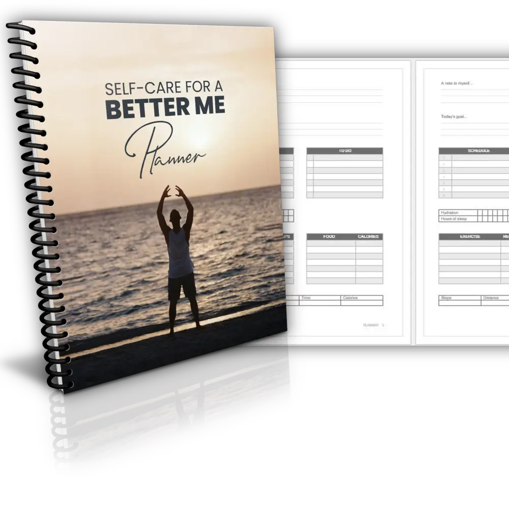 Self-Care for a Better Me Planner PLR