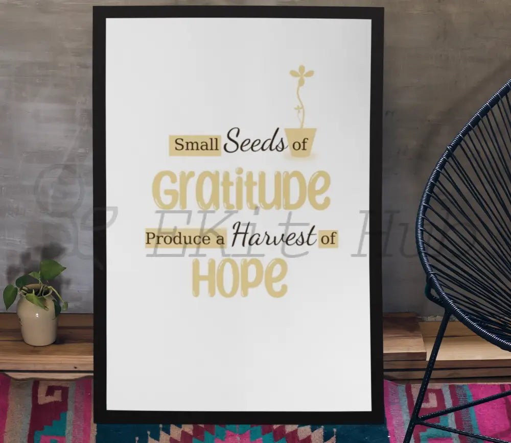 small seeds of gratitude plr