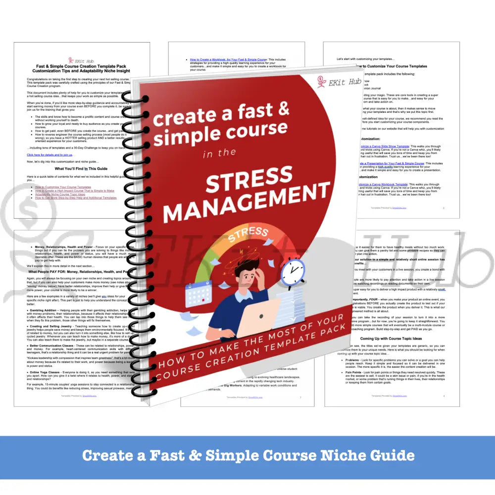course creation done for you