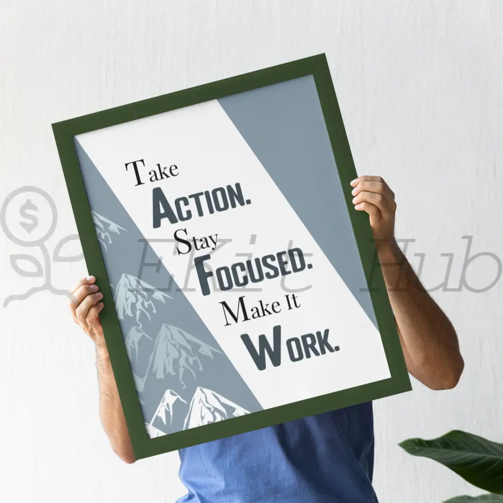 Finding Purpose Wall Art PLR