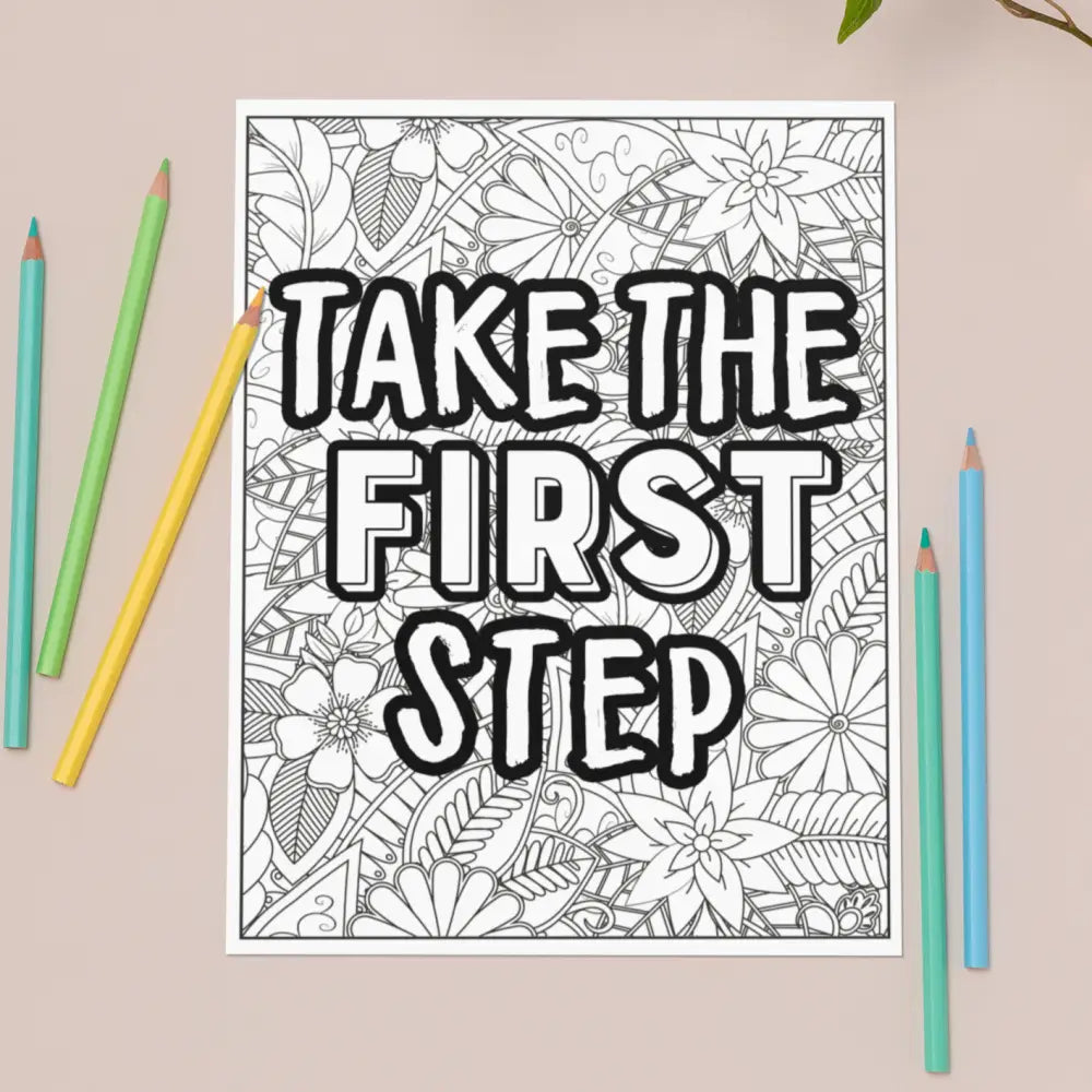 take the first step self discipline plr
