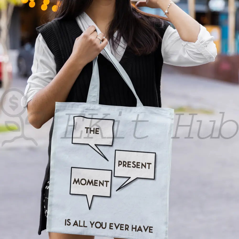 The Present Moment Plr Poster Graphic - For Print-On-Demand Wall Art And More Printable Graphics