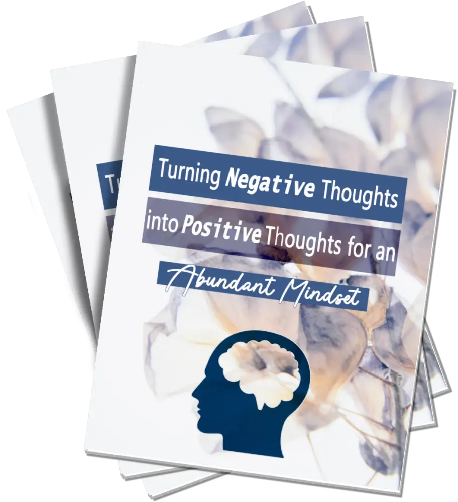 turning negative thoughts into positive thought for an abundant mindset report plr