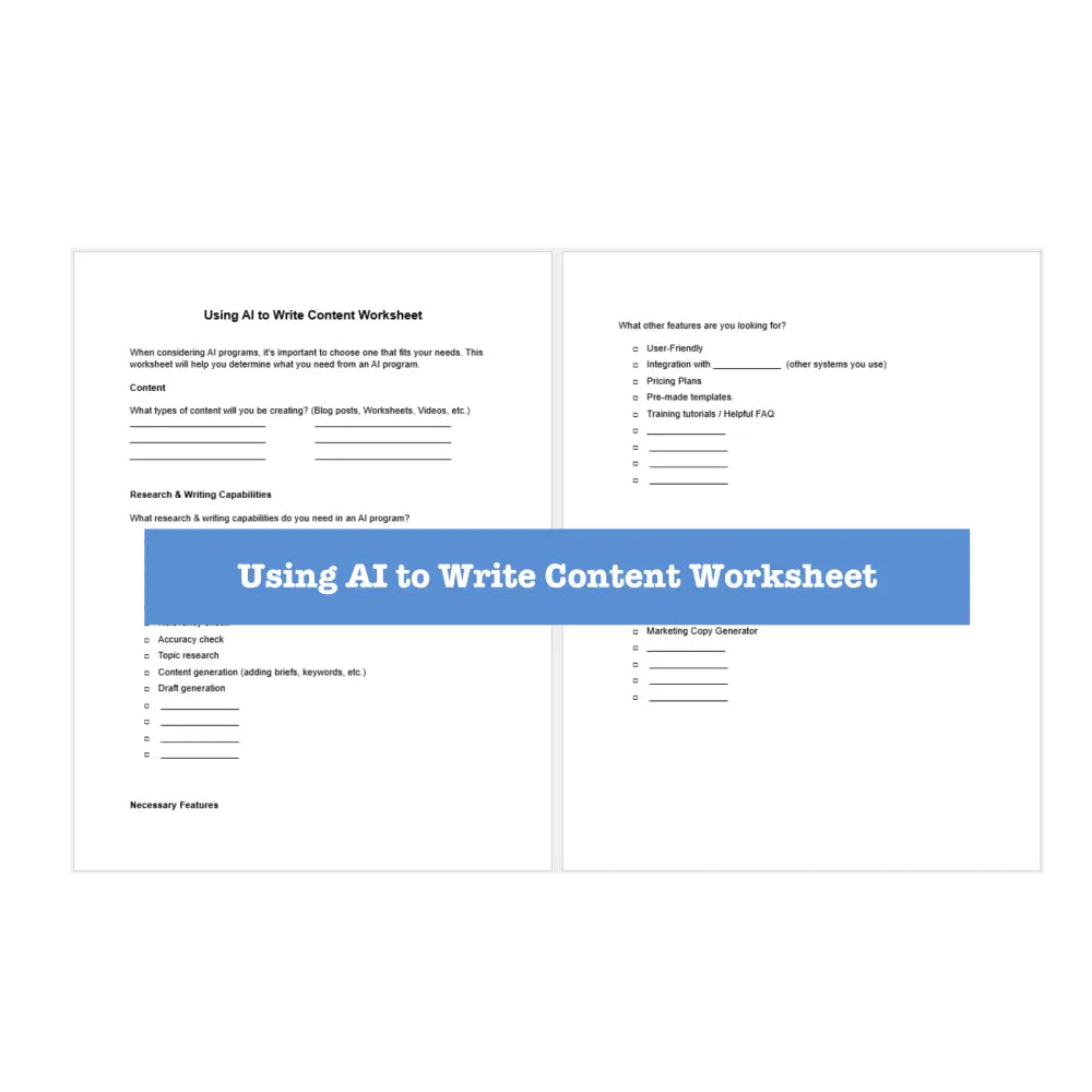 Using Ai To Help You Write Templates + Guide Business
