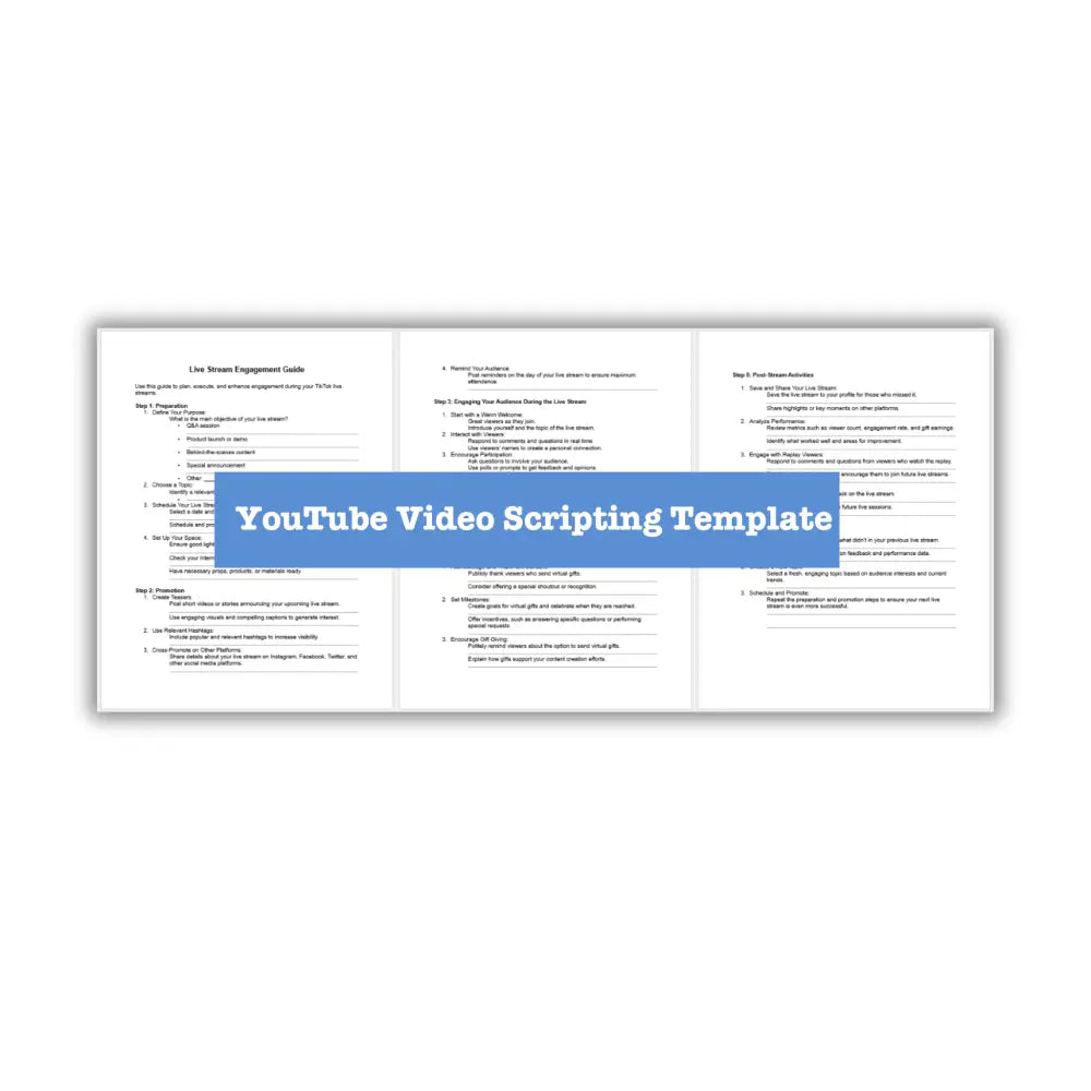 Youtube Marketing Strategies Unveiled Guide + Templates Business