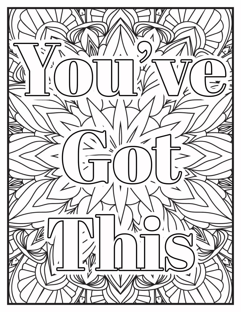 you've got this plr coloring page