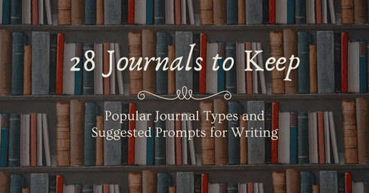 28 Types of journals to keep - bullet journal ideas