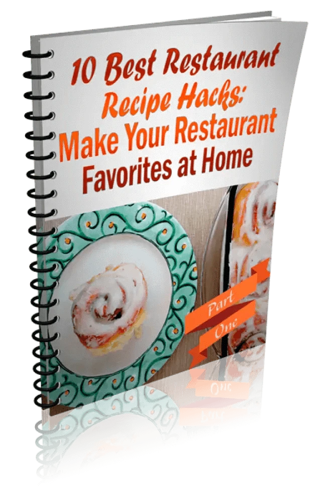 "10 Best Restaurant Recipes: Make Your Favorites at Home" PLR Cookbook