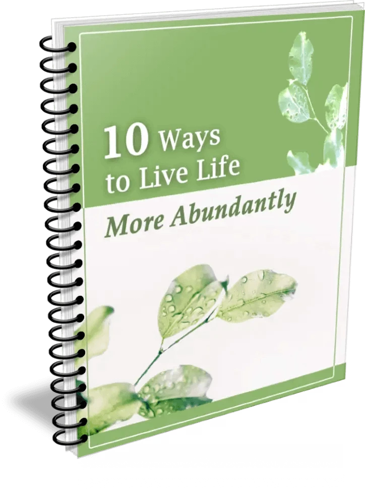 10 Ways To Live Life More Abundantly Plr Report - Personal Development Content With Private Label