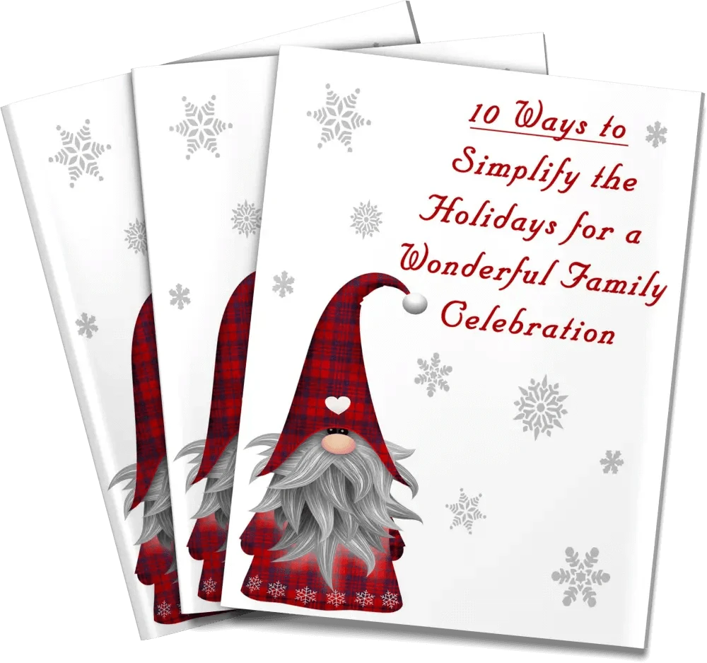 simplifying Christmas and the Holidays PLR 