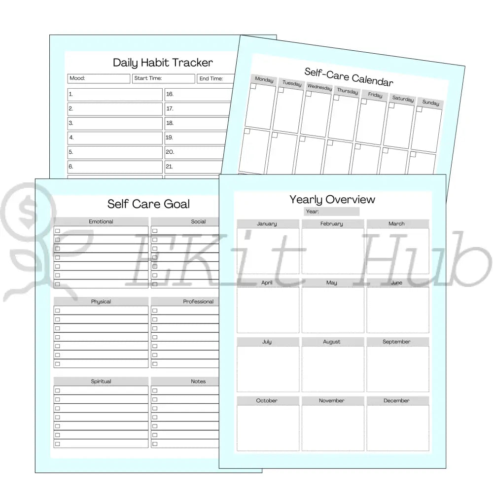 115 Deep Mental Prompts - Printable Canva PLR Journal