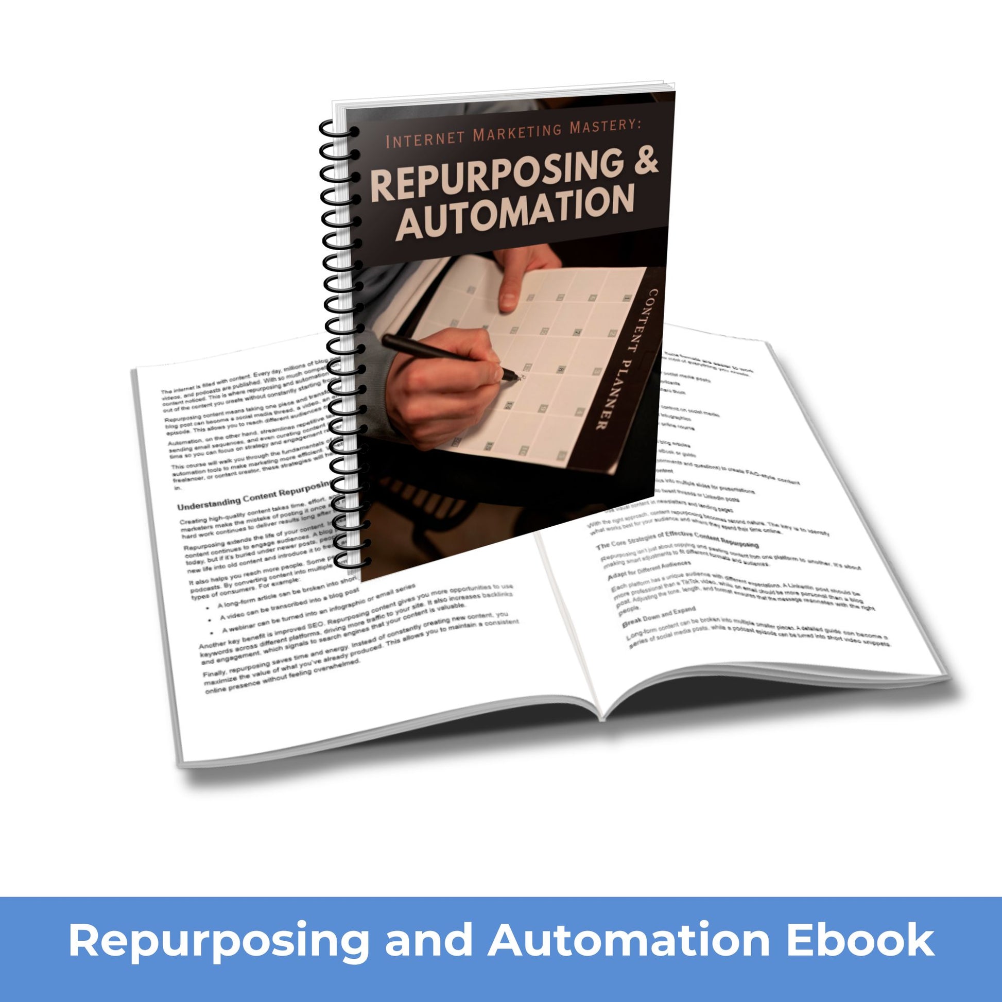 Repurposing and Automation PLR Course eBook 