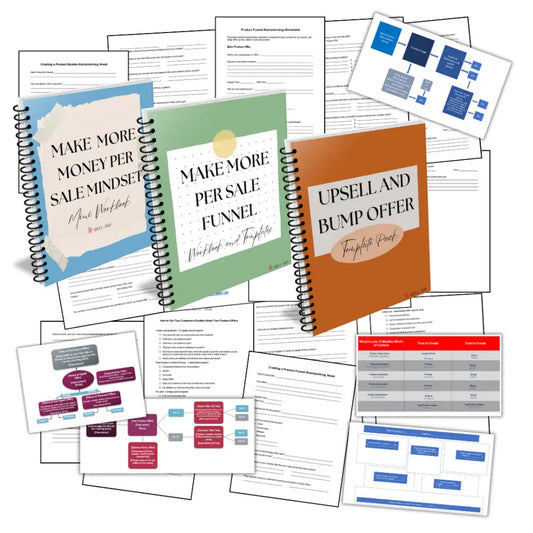 3 Pack Savings Bundle: Make More Per Sale + Funnel Templates