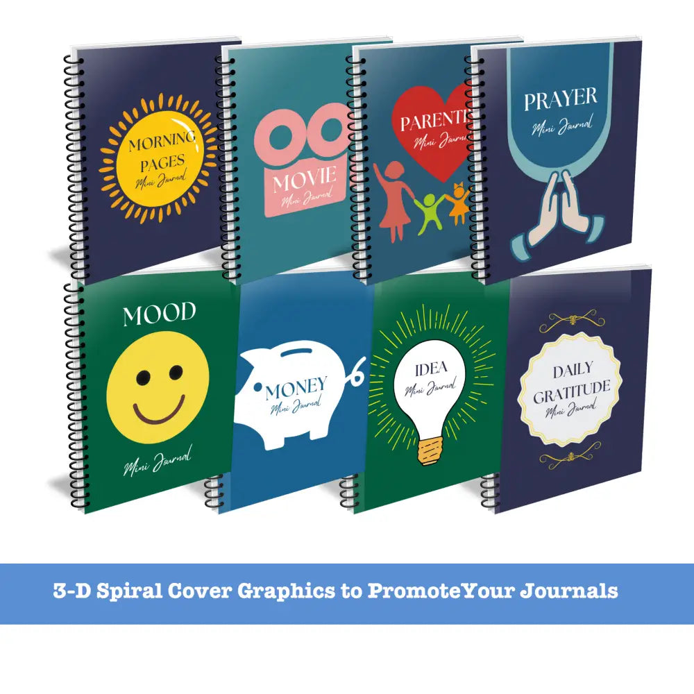 Mini Journal Notes 33 Niche Mini Journal Templates - Get the Complete Canva Collection