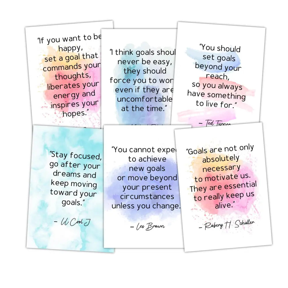 36-Card Dream Life Quote - Plr Card Deck Business Templates