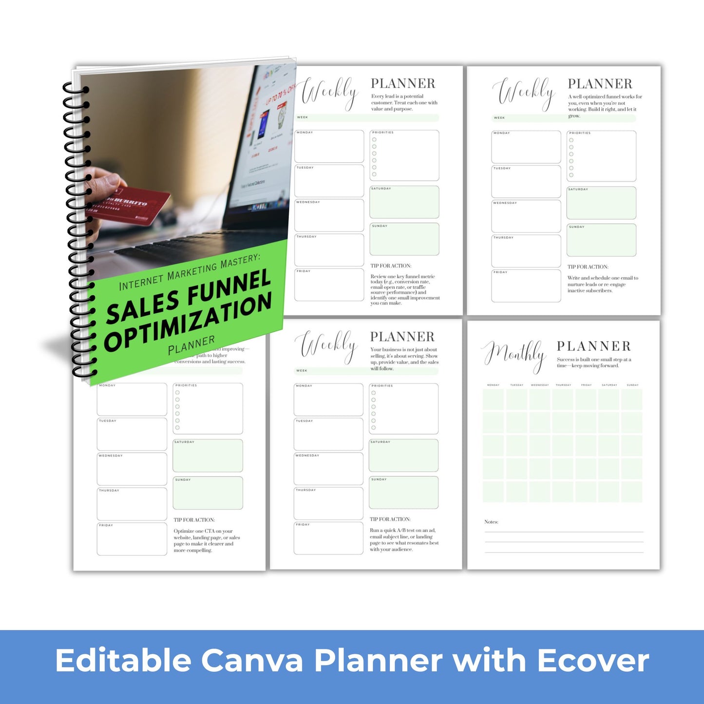 Sales Funnel Optimization PLR Planner