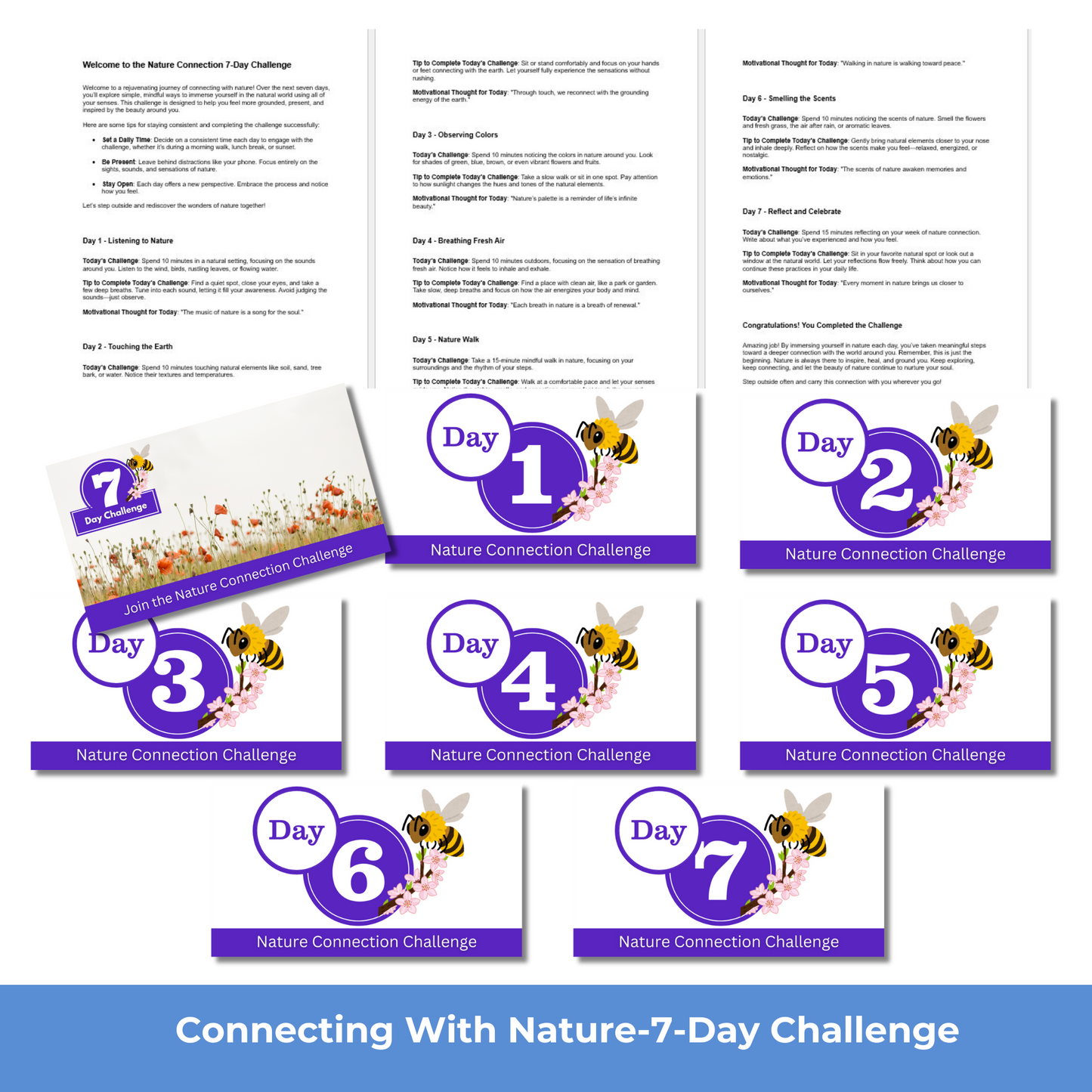 7-Day Connecting with Nature Challenge