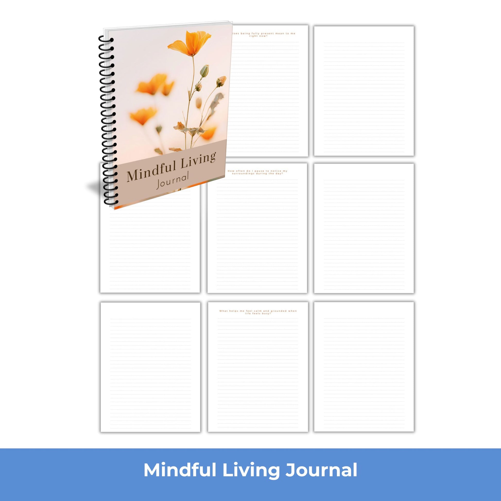 mindful living journal plr