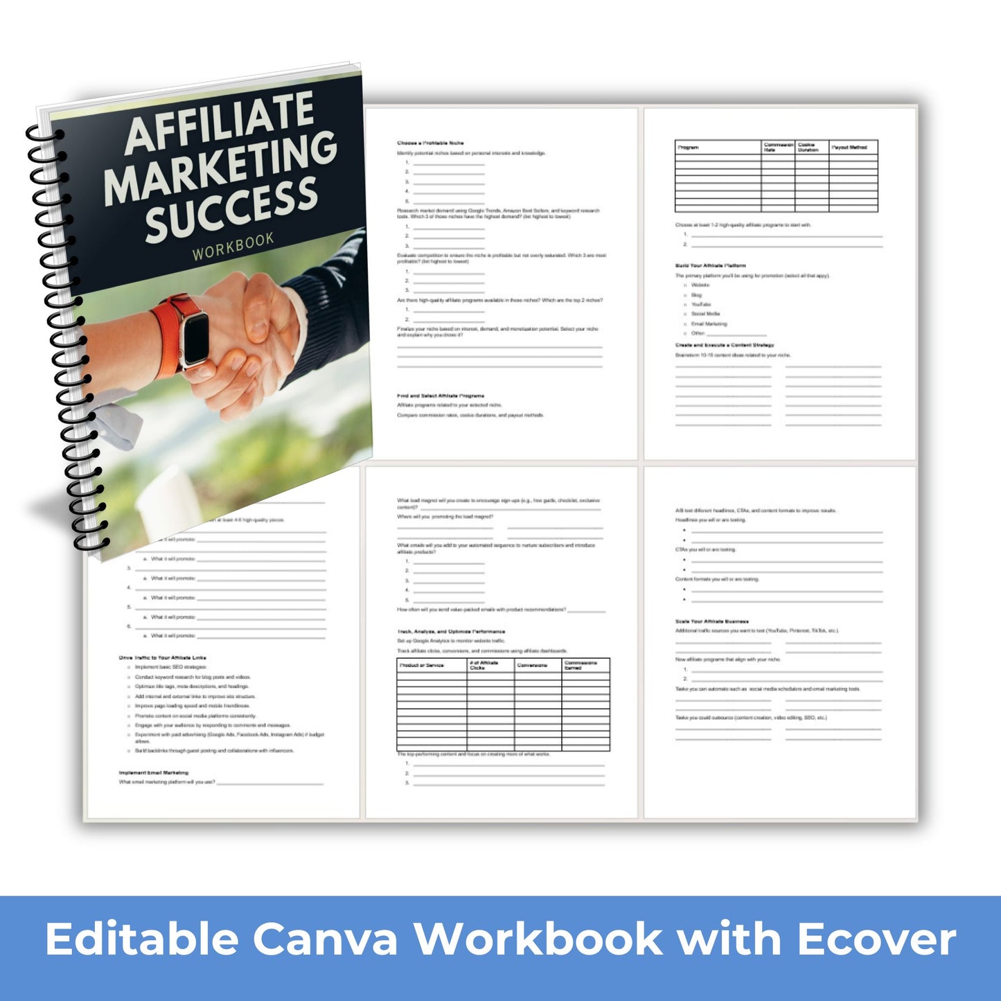 Affiliate Marketing PLR Workbook