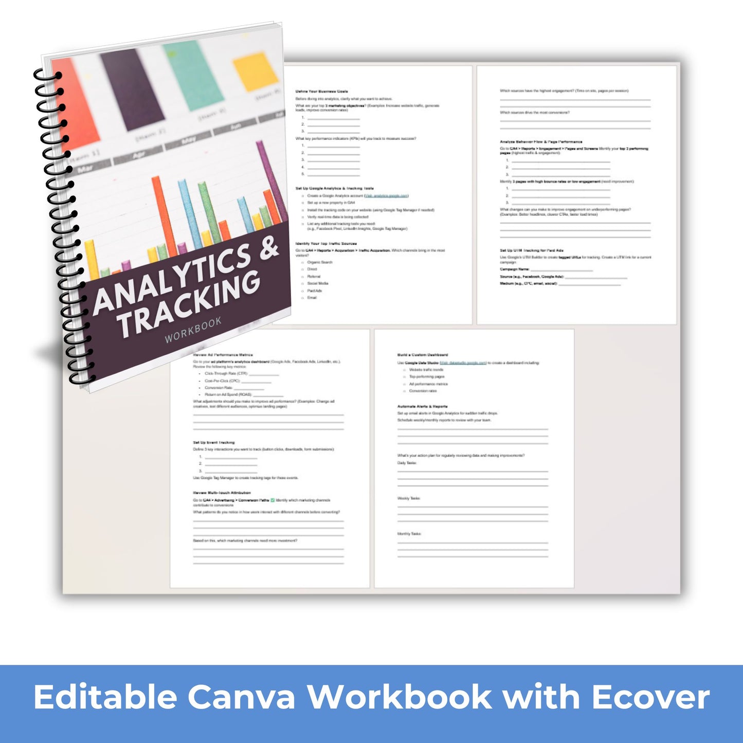 Analytics and Tracking Workbook PLR