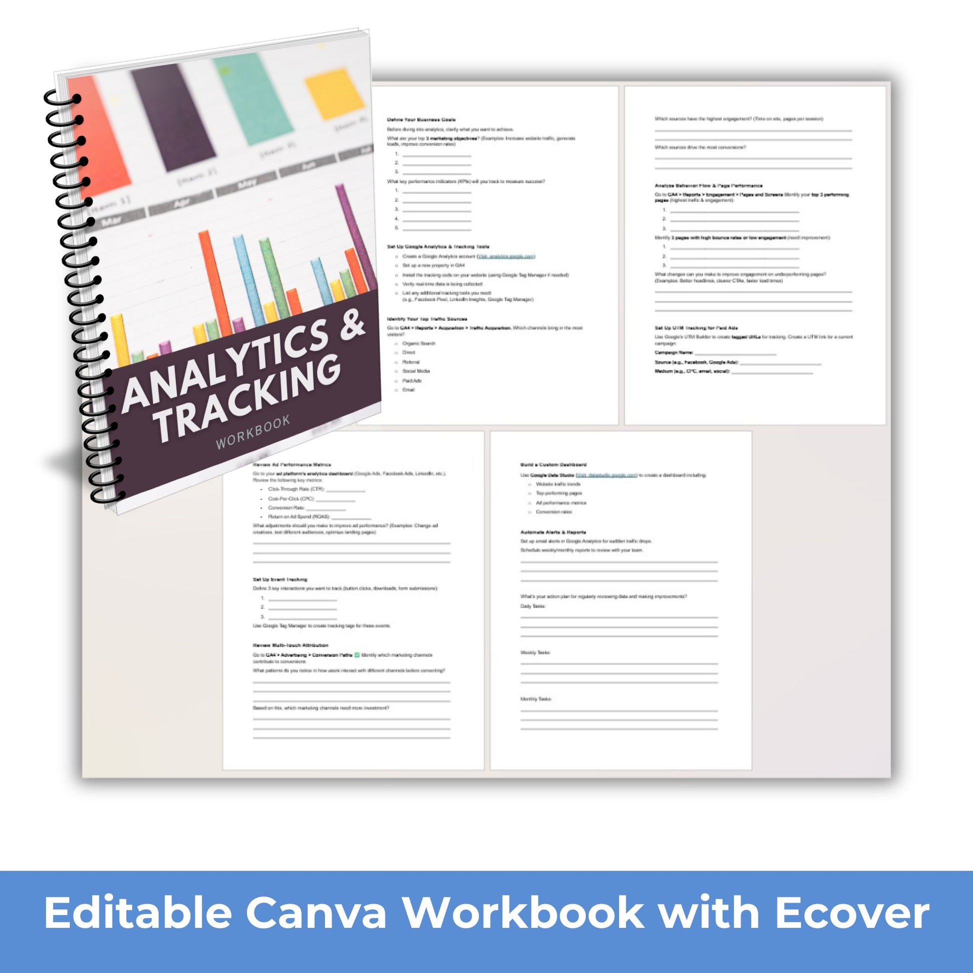 Analytics and Tracking Workbook PLR