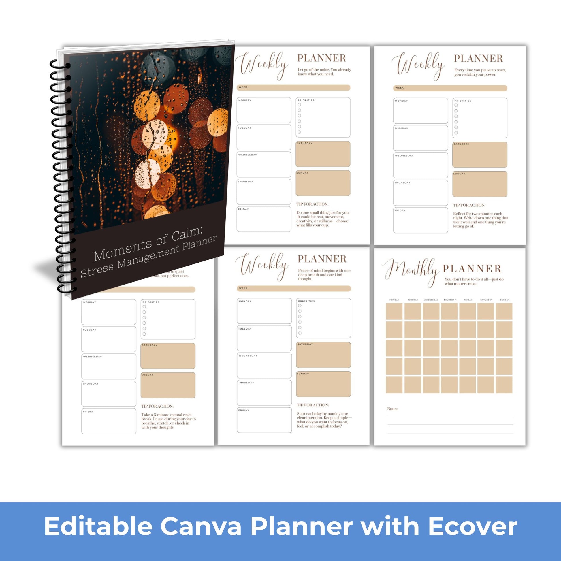 Decluttering Your Mind PLR Planner