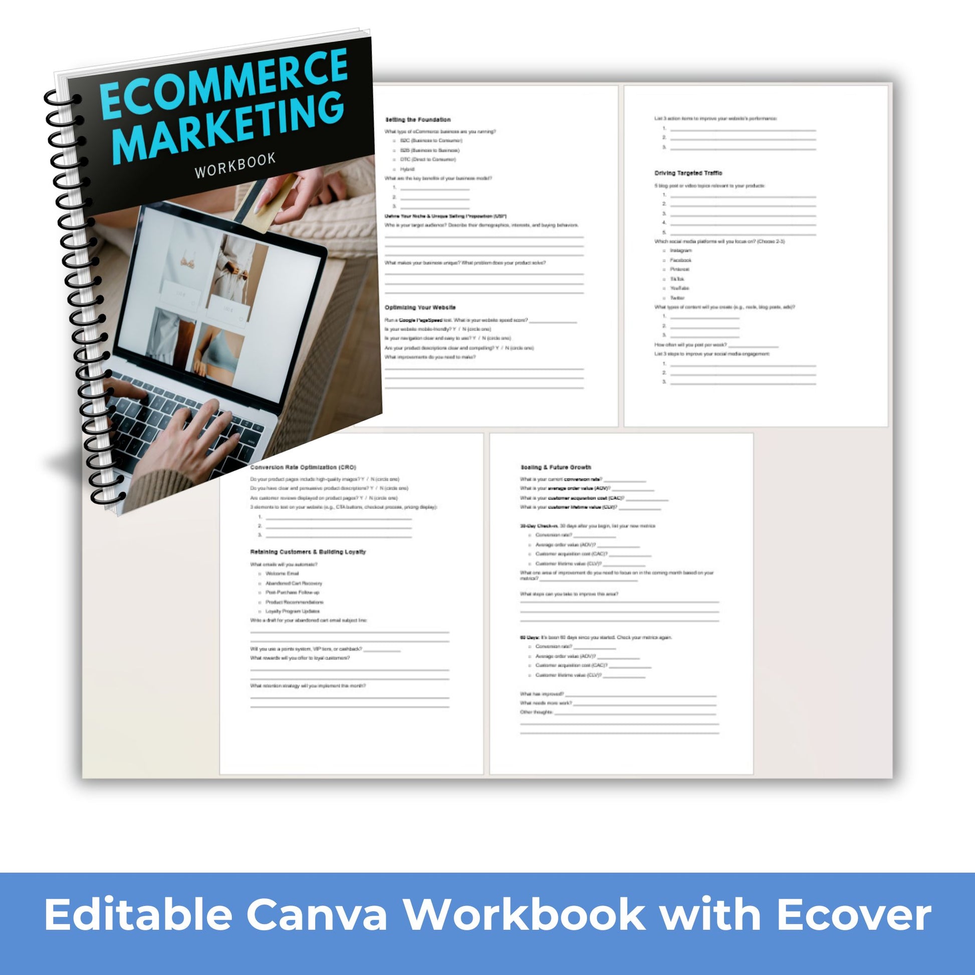 eCommerce Course PLR Workbook