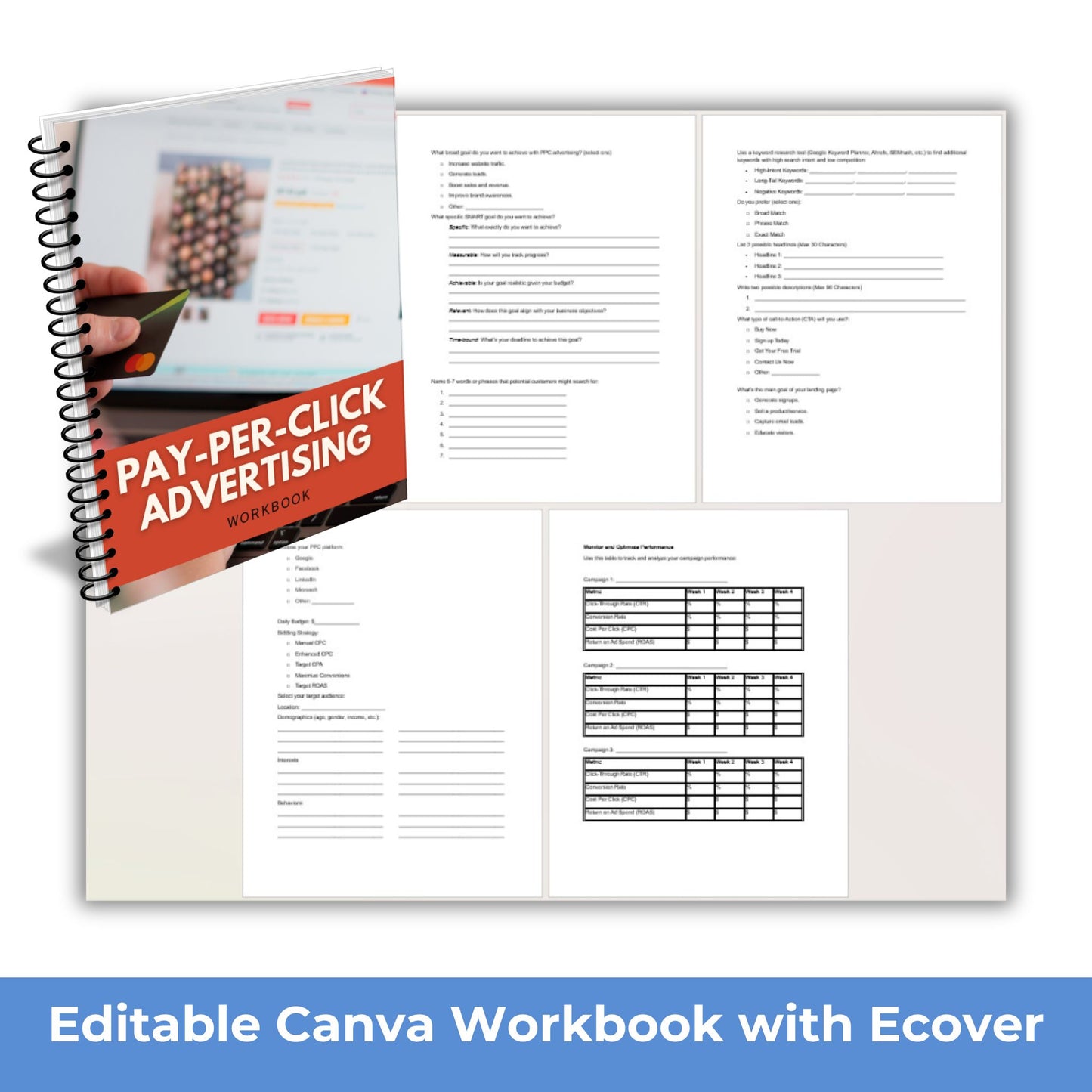 Pay-Per-Click Internet Marketing PLR Course Workbook