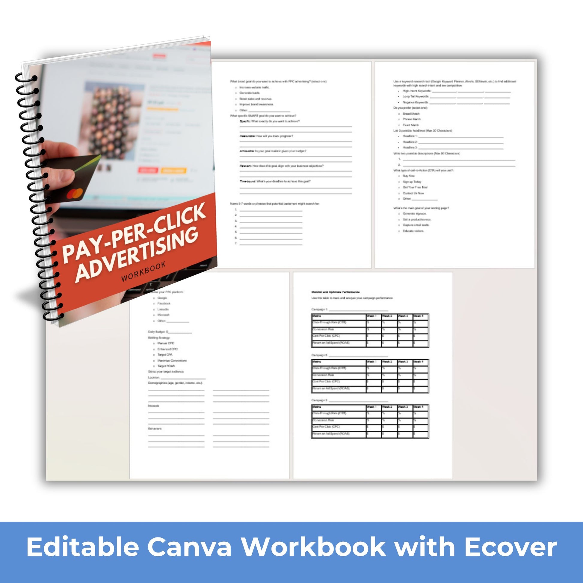 Pay-Per-Click Internet Marketing PLR Course Workbook