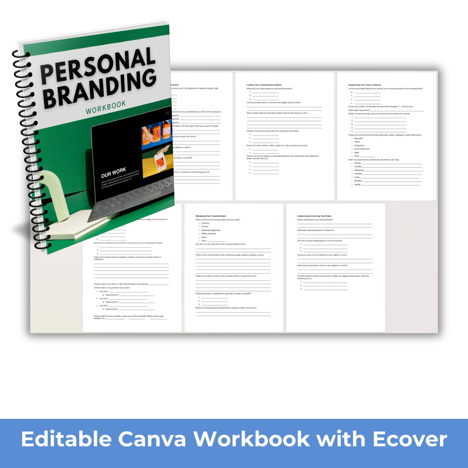 personal branding workbook plr 