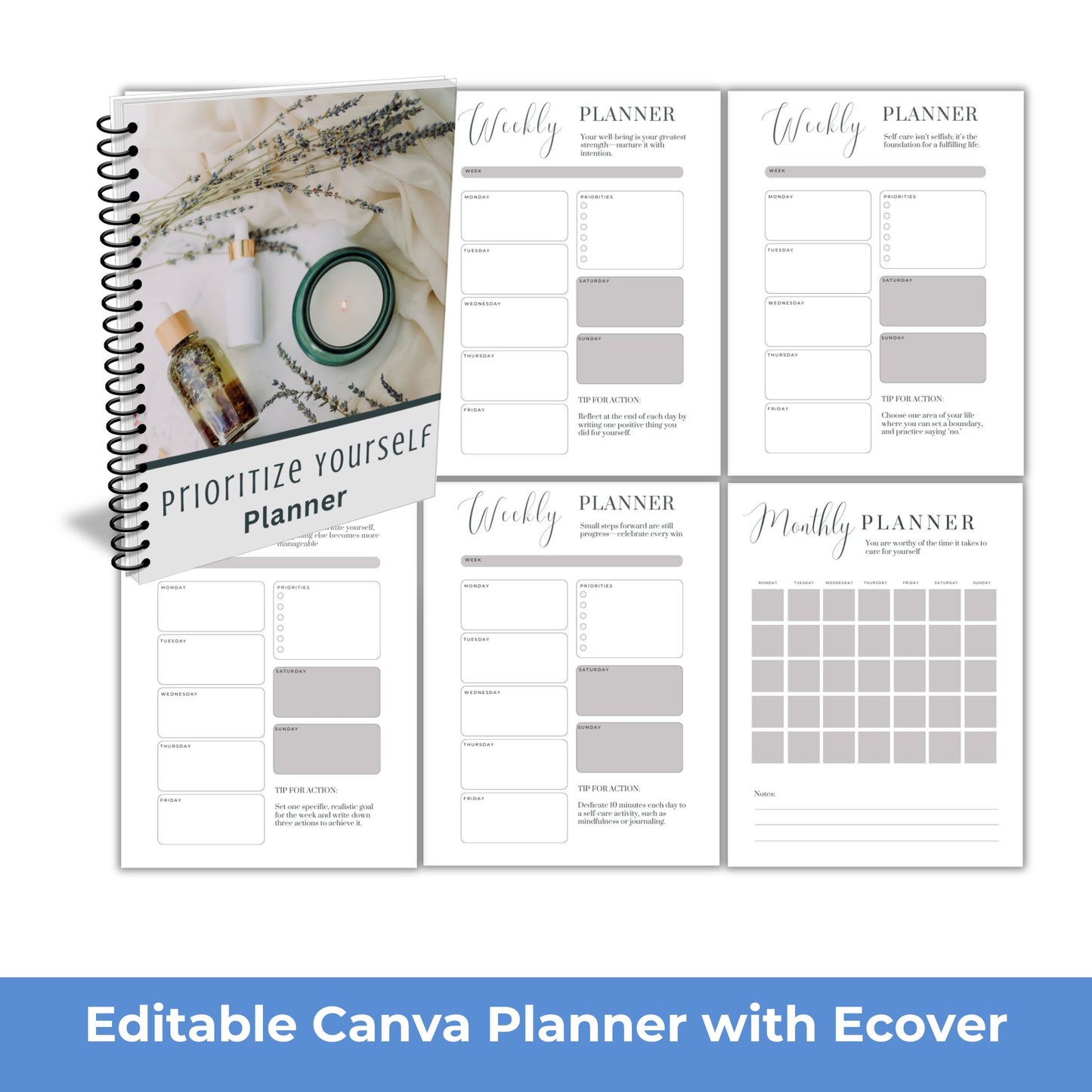 Prioritize Yourself - Self-Care for Busy Lives - PLR Course