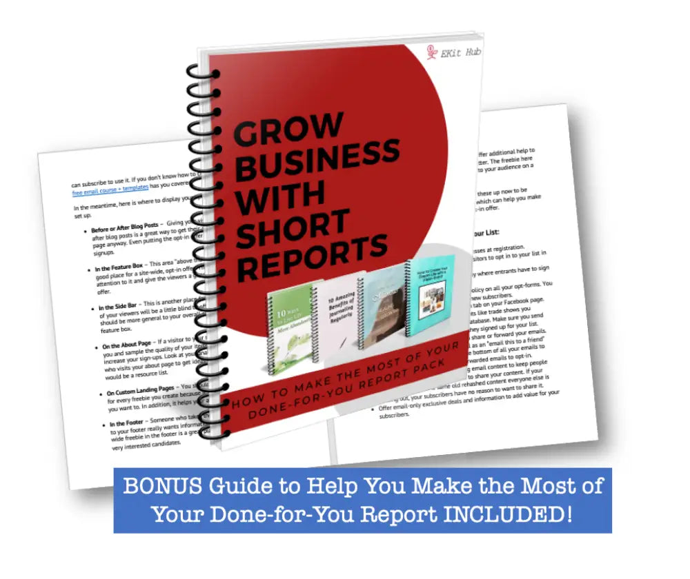 10 Ways To Simplify The Holidays Plr Report - Healthy Life Content With Private Label Rights Reports